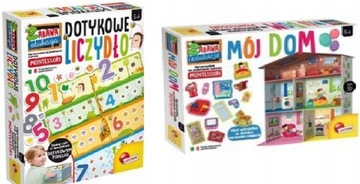 Montessori Dotykowe liczydło + Mój dom