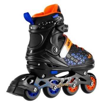 NILS SKATES 4IN1 BRAVE BLUE L(39-43) NH18190 РОЛИКОВЫЕ КОНЬКИ КОНЬКИ