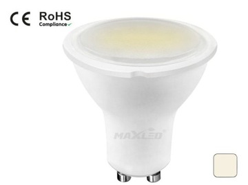 Żarówka GU10 230V 3W LED biała neutralna 4500K