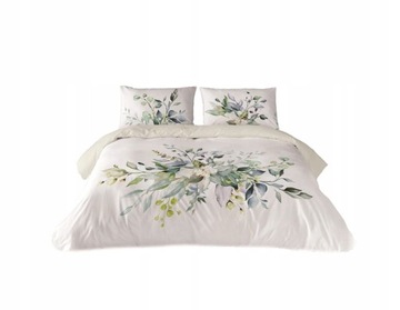 Pościel w kwiaty 160x200 bawełna Premium Perkal PRESTIGE 10