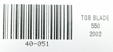 РЫЧАГ УПРАВЛЕНИЯ TGB BLADE 550 02