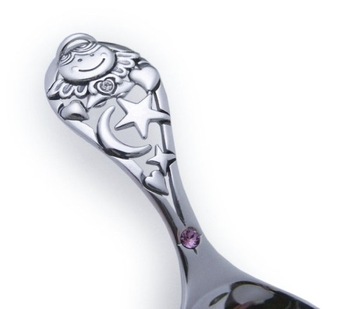 Серебряная ложка 925 пробы, подарок на крещение + ГРАВИРОВКА