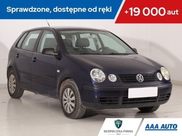 Volkswagen Polo IV Hatchback 1.2 i 12V 64KM 2004 VW Polo 1.2 12V, Klima