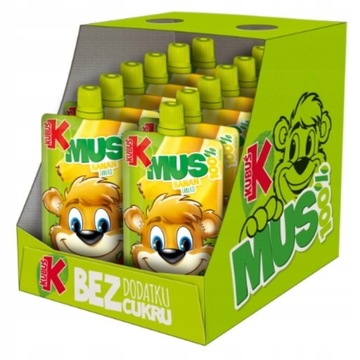 Kubuś Mus Banan Jabłko 100 g