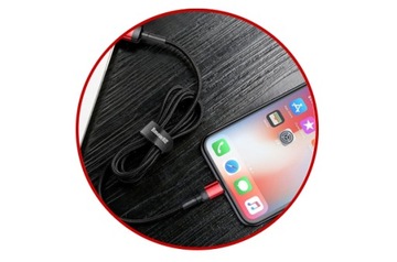 USB-кабель из НЕЙЛОНА — Apple Lightning 8-контактный Baseus