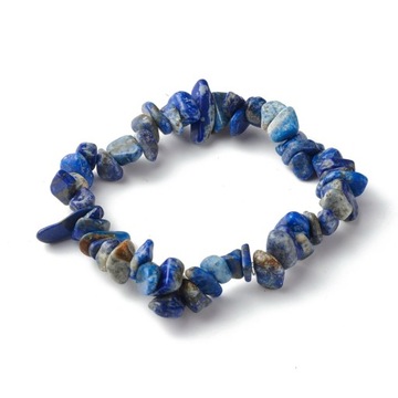 LAPIS LAZULI Bransoletka z kamieni naturalnych LAZURYT