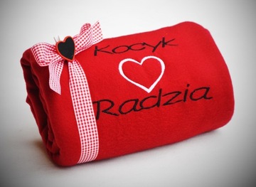 100% уникальное подарочное одеяло на День святого Валентина с вышивкой