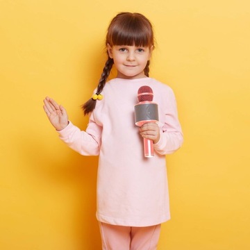 Mikrofon bezprzewodowy KARAOKE z Głośnikiem BLUETOOTH dla dzieci na Prezent