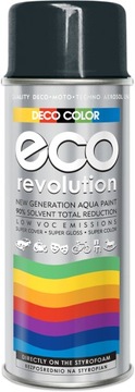 LAKIER W SPREJU ECO REVOLUTION 400ML ANTRACYTOWY