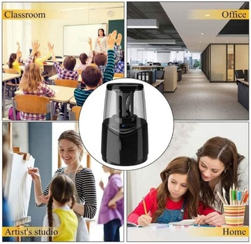 Электрическая точилка для карандашей большого размера.