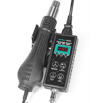 STACJA LUTOWNICZA SPAWARKA HOT AIR YIHUA 8858 700W DO NAPRAW TELEFONÓW SMD