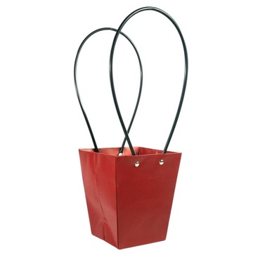 Torebka papierowa prezent kwiaty ślub 38 cm
