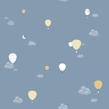 TAPETA NA FLIZELINIE DO POKOJU DZIECKA BALONY