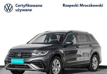 Volkswagen Tiguan Allspace SUV Facelifting 1.5 TSI EVO 150KM 2022 Volkswagen Tiguan Allspace 1.5TSI 150KM Elegance DSG, Podgrzewane Fotele,