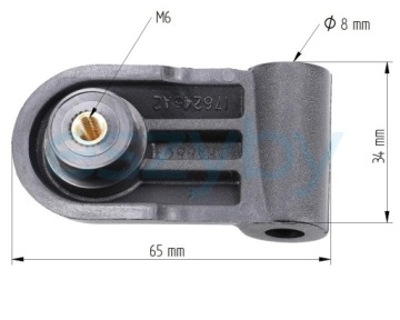 Петля заднего стекла Case CX MX New Holland 176246A