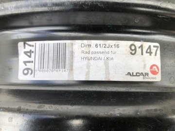 RÁFKY HYUNDAI I30 KIA CEED PRO 6,5J 16'' ET51