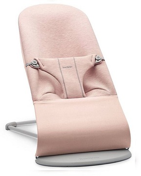 BABYBJORN - leżaczek BLISS 3D Jersey - Jasny Róż