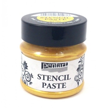PASTA DO SZABLONÓW metaliczna Pentart Złota 50ml