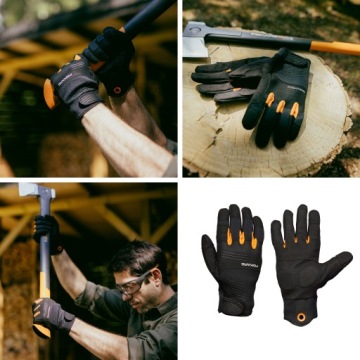 FISKARS Рабочие перчатки, защитные садовые перчатки для лесного сада, размер 10