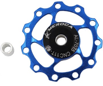 Kółko przerzutki do Shimano, SRAM NIEBIESKIE - Meroca