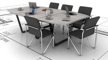 Стол для переговоров MEDISON 250x138см