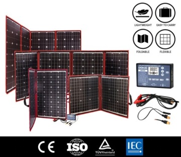 Солнечное зарядное устройство 12 В, солнечная панель, 300 Вт, сумка