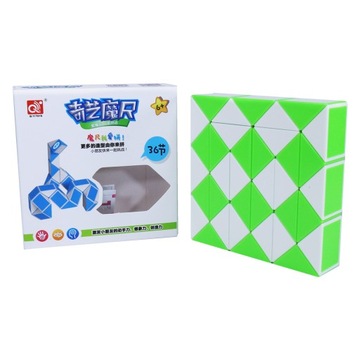 QiYi 36 Blocks Magic Snake Green