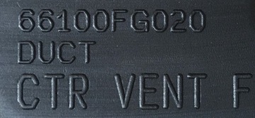 KANÁL VZDUCHU VSTUPY SUBARU FORESTER 3 SH 08-13