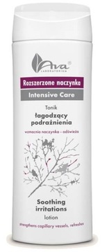 AVA ROZSZERZONE NACZYNKA TONIK ŁAGODZĄCY PODRAŻNIENIA - 250 ML