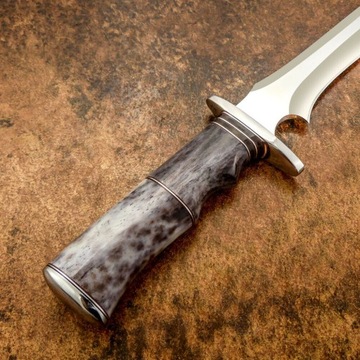 Ударный нож Bowie Stal D2 968