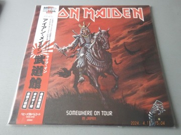 IRON MAIDEN - Somewhere on Tour in Japan 2 LP wyd. japonskie OBI