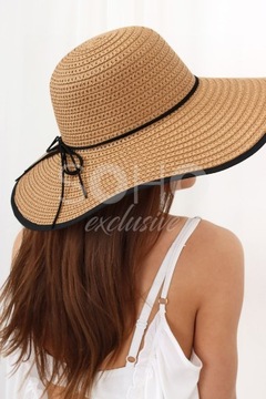 ЛЕТНЯЯ ПЛЯЖНАЯ СОЛОМНАЯ ШЛЯПА БОЛЬШАЯ УДОБНАЯ ЖЕНСКАЯ ЖЕНСКАЯ МОДА 2343