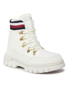 BUTY TOMMY HILFIGER botki damskie platforma 33062 r-38 zimowe