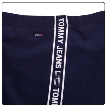 TOMMY HILFIGER DÁMSKE LEGÍNY CYKLISTKY NAVY r.XS