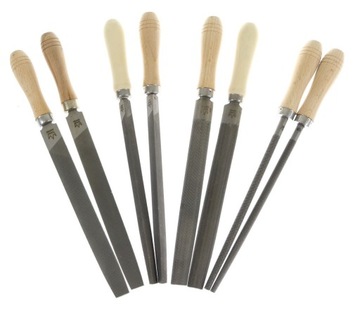 НАПИЛЬНИК ПОЛУКРУГЛЫЙ ПО МЕТАЛЛУ RICHMANN 200MM № 1 С РУЧКОЙ C4943