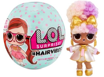 LOL SURPRISE HAIRVIBES LALKA STWÓRZ FRYZURĘ 564751