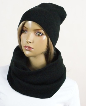 KOMPLET CZAPKA + KOMIN _SZAL_TUBA # 46