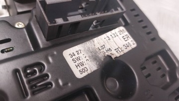 DISPLEJ AUTORÁDIO MŘÍŽKY VENTILACE VECTRA C 13132286