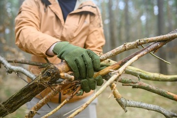 ТАКТИЧЕСКИЕ ПЕРЧАТКИ ВОЕННОГО ВЫЖИВАНИЯ, ТУРИСТ 9