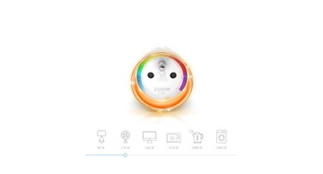 Настенная вилка FIBARO Z-Wave Plus, розетка типа E