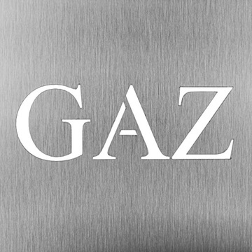 Газовая дверь из нержавеющей стали 60х60 см с ключом