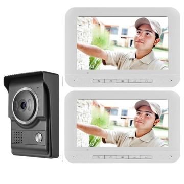 Video Ring Doorbell Camera Visual Intercom Night Vision Two-Way Intercom