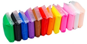 ПЛАСТИКИН SENSO ПЕНА ПОЛИМЕРНАЯ ГЛИНА 12 шт.