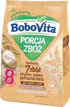 BoboVita Porcja Zbóż kaszka, bezmleczna 7 zbóż