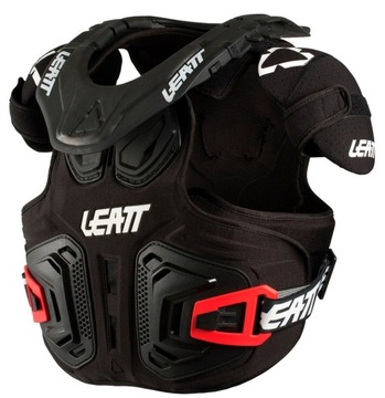 Leatt Neck Brace Fusion Vest 2.0 Junior dziecięcy Czarny L/XL (125-150cm)