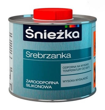 Srebrzanka żaroodporna silikon 500°C 0,2L Śnieżka