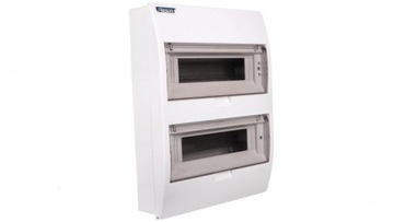 Rozdzielnica modułowa 2x12 natynkowa IP40 z klapką