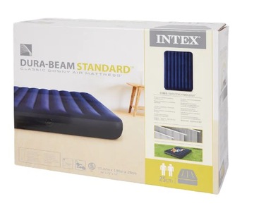 ДВУХМАТРАСНЫЙ МАТРАС INTEX INDUSTRY КРОВАТЬ 137x191x25