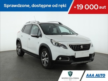 Peugeot 2008 I SUV Facelifting 1.6 BlueHDi 120KM 2016 Peugeot 2008 1.6 BlueHDi, Skóra, Navi, Klima