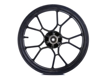 Заднее колесо 4.00-17 для Romet Motors Division матово-черное, 5 спиц (4.0x17)